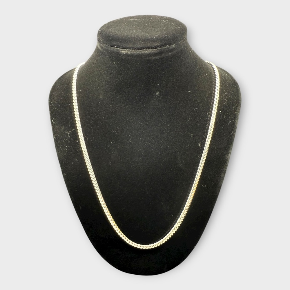 22” Sterling Silver Miami Cuban Link Chain Necklace